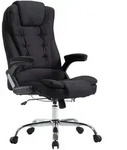 CLP Chefsessel, Schwarz, Metall, 69.5x113x78 cm, Arbeitszimmer, B&uuml;rost&uuml;hle,