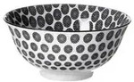 Ritzenhoff Breker M&uuml;slischale Takeo, Schwarz, Wei&szlig;, Keramik, Ornament,...