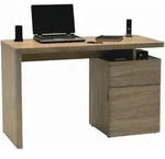 Novel Schreibtisch, Eiche, Holzwerkstoff, Eiche, 1 Schublade(n) Schubladen,