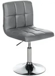 CLP Drehstuhl, Grau, Metall, 44x74x49 cm, Esszimmer, Barm&ouml;bel, Barhocker