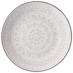 Ritzenhoff Breker Speiseteller Valencia, Braun, Creme, Grau, Keramik, Ornament,...