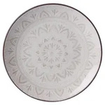 Ritzenhoff Breker Aperitifteller Valencia, Creme, Keramik, Ornament, rund,...