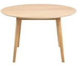 Mid.you Esstisch, Eiche, Holz, Holzwerkstoff, Eiche, furniert, rund, rund, 75...