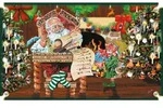 Krebs Glas Lauscha Christbaumschmuck, Mehrfarbig, Glas, 3x4x3 cm, Dekoration,