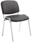 CLP Besucherstuhl, Braun, Metall, 54x79x48 cm, Arbeitszimmer, Besucherst&uuml;hle