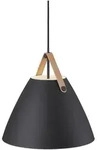 Nordlux H&auml;ngeleuchte Strap, Schwarz, Metall, 37 cm, Lampen & Leuchten,