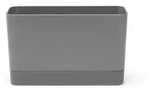 Brabantia Sp&uuml;lorganizer Sink Side, Dunkelgrau, Kunststoff, 19x11.5x8.5 cm, Kochen,