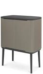 Brabantia Abfalleimer, Grau, Kunststoff, 36 L, K&uuml;chen, K&uuml;chenausstattung,