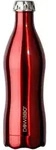 Dowabo Isolierflasche, Rot, Metall, 0.75 L, doppelwandig, Kaffee & Tee, Kannen,