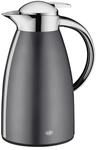 Alfi Isolierkanne Signo, Schiefer, Metall, 1,0 L, Made in Germany, Ausgie&szlig;er,