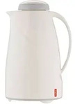 Isolierkanne, Wei&szlig;, Kunststoff, Glas, 15.5x27.9x18.5 cm, Kaffee & Tee, Kannen,