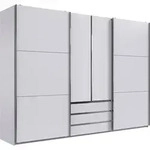 P & B Schwebet&uuml;renschrank Wimex Magic, Wei&szlig;, Holzwerkstoff, 4 F&auml;cher, 3