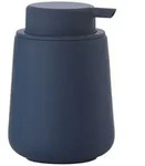 Zone Denmark Seifenspender, Blau, Keramik, 8x11.5x8 cm, Badaccessoires,