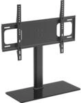 Mid.you Tv-Rack, Schwarz, Metall, Glas, 66x67.4x25 cm, Wohnzimmer, TV M&ouml;bel,