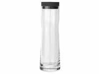 Blomus Wasserkaraffe Splash, Anthrazit, Kunststoff, Glas, 1 L, 29.5 cm, Deckel,