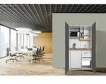 Respekta Schrankk&uuml;che Schrankk&uuml;che, Grau, Holzwerkstoff, 1 Schublade(n),1