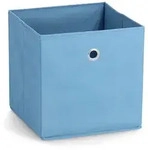Zeller Present Aufbewahrungsbox, Blau, Textil, 28x28x28 cm, Ordnen & Aufbewahren,