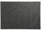 ASA Tischset Meli-Melo, Dunkelgrau, Kunststoff, rechteckig, 46x33 cm, abwischbar,