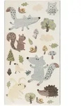 Sigikid Kinderteppich Sigikid Forest, Mehrfarbig, Textil, Tier, rechteckig, 80x150
