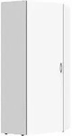 Xora Eckschrank, Wei&szlig;, Holzwerkstoff, 5 F&auml;cher, 80x185x80 cm, BQ - B&uuml;ndnis f&uuml;r
