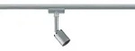 Paulmann Schienensystem-Strahler URail, Chrom, Metall, 6.6x5.8x11 cm, schwenkbar,