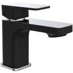 Sch&uuml;tte Waschtischarmatur 43106, Schwarz, Chrom, Metall, 5.5x16x16 cm, flexible