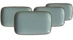 Ritzenhoff Breker Platten, Blau, Keramik, 15.5x3x24 cm, Tischkultur & Servieren,