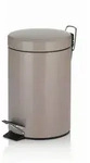 Kela Kosmetikeimer Monaco, Braun, Kunststoff, 3 L, 26 cm, Badaccessoires,