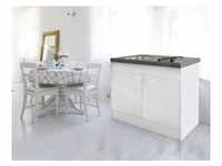 Respekta Miniküche, Weiß, Kunststoff, nur wie online abgebildet bestellbar, 100 cm,
