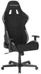 Dxracer Gamingstuhl, Grau, Schwarz, Kunststoff, Drehkreuz, 70x129x70 cm,