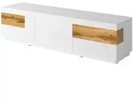 Petits-meubles Tv-M&ouml;bel, Wei&szlig;, Holzwerkstoff, 206x54x50 cm, Wohnzimmer,...