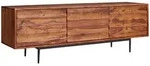 Mid.you Sideboard, Sheesham, Metall, Sheesham, massiv, 147x50x38 cm, stehend,