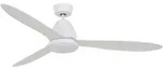 P & B Deckenventilator Whitehaven, Kunststoff, 200 mm, F, 33 cm, Fernbedienung,