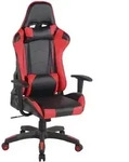 CLP Gamingstuhl, Rot, Schwarz, Kunststoff, 65x128x50 cm, Kinder- & Jugendzimmer,