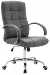 CLP Drehstuhl, Grau, Metall, 54x105x51 cm, Arbeitszimmer, B&uuml;rost&uuml;hle, Drehst&uuml;hle