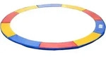 Homcom Randabdeckung,, Mehrfarbig, Kunststoff, 244x244 cm, Outdoor Spielzeug