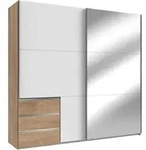Mid.you Schwebet&uuml;renschrank Wimex Level 36 A, Wei&szlig;, Eiche, Alu,...