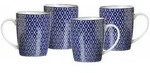 Ritzenhoff Breker Kaffeebecher, Wei&szlig;, Blau, Keramik, Kaffee & Tee, Tassen,