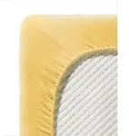 Fleuresse Spannbetttuch Jenny C, Gelb, Textil, 120x200 cm, b&uuml;gelleicht,