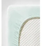 Fleuresse Spannbetttuch Jenny C, Jadegr&uuml;n, Textil, 150x200 cm, b&uuml;gelleicht,
