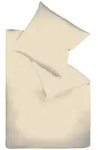 Fleuresse Bettw&auml;sche, Beige, Textil, Uni, 155x200 cm, edel gl&auml;nzend, weiche und