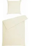 Janine Bettw&auml;sche, Creme, Textil, Uni, 155x220 cm, Textiles Vertrauen - Oeko-Tex&reg;,