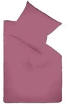 Fleuresse Bettw&auml;sche, Beere, Textil, Uni, 240x220 cm, pflegeleicht, atmungsaktiv,
