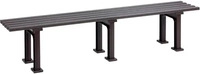 Modante GARTENBANK Braun 200x42x37 cm