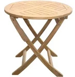 Zebra Gartentisch Poker, Edelstahl, Teak, Holz, Metall, Teakholz, massiv, Hartholz,