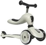 Scoot and Ride 2In1-Kinderscooter Highwaykick 1, Hellgrau, Metall, Kunststoff,