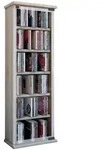 Mid.you Cd-Regal, Eiche, Glas, Holzwerkstoff, 5 F&auml;cher, 31x92x18 cm, Wohnzimmer,