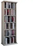 Mid.you Cd-Regal, Eiche, Glas, Holzwerkstoff, 5 F&auml;cher, 31x92x18 cm, Wohnzimmer,