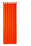 Tom Tailor Schlaufenvorhang, Orange, Textil, 140x0.5x255 cm, Oeko-Tex&reg; Standard 100,