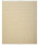Lichtblick Original Plissee, Creme, Kunststoff, 110x130 cm, Wohntextilien, Rollos &